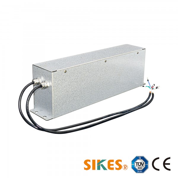 Синусоидальный фильтр плюс ЭМС, с подключением звена постоянного тока Номинальный ток 10А