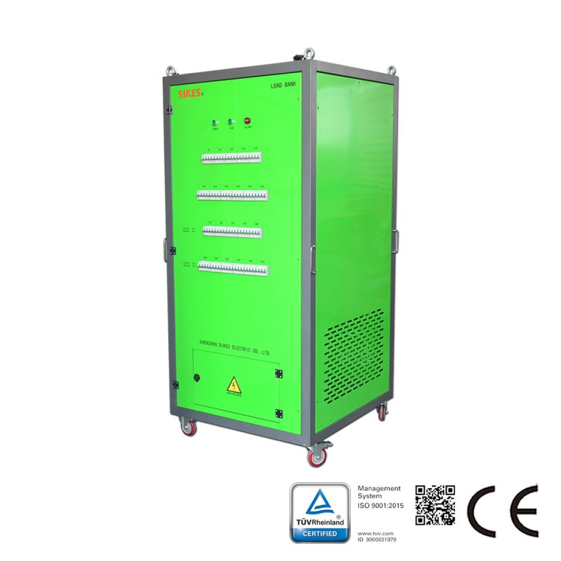 Resistive load bank 160KW, 750VDC, 1000VDC
